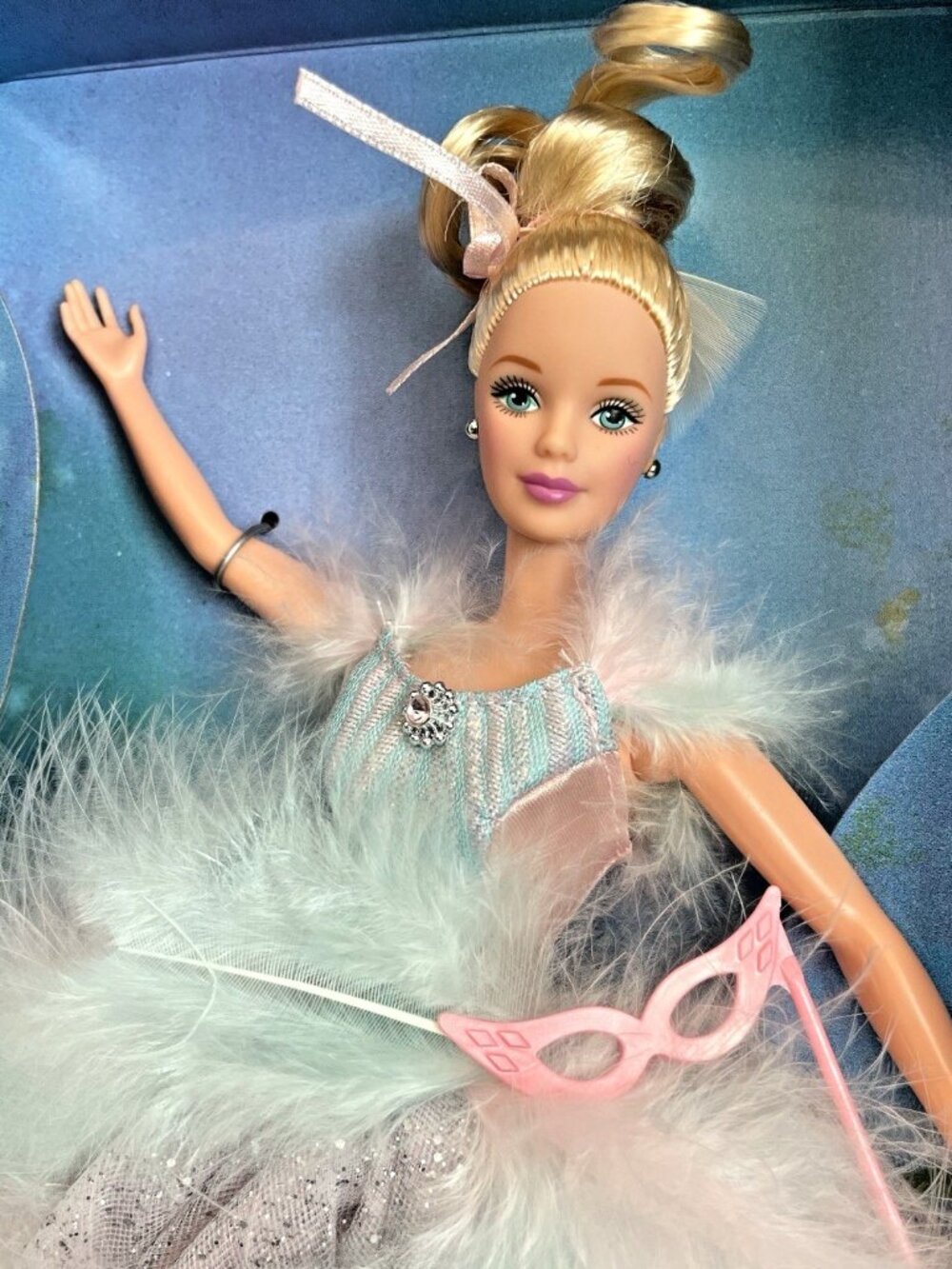 Ballet Masquerade Barbie Ballerina Doll 2000 Mattel 29385